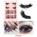 Press On Nails & Faux Mink Lashes Set | Natural Look Stick-On Nails & False Eyelashes for Effortless Beauty - Buy Online on GoSupps.com