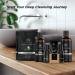 Buy The Man Company Ultimate Charcoal Detan Kit | 8-Piece Grooming Set in Elegant Gift Box - Body Wash Shampoo Face Scrub & More | International Shipping Available - Buy Online on GoSupps.com