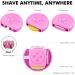 3 in 1 Women's Razor - Portable Hair Removal with Soap & Water Sprayer | Epilator & Shaver for Legs Arms & Bikini - Pink - Buy Online on GoSupps.com