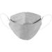 50/100PC Gray Fish Type Disposable_Face_Coverings 4-Ply Comfortable For Adults Outdoor Daily Use 50pc - Buy Online on GoSupps.com
