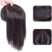 14 Straight Hair Topper with Fringe for Thinning Hair - Brown Black - Buy Online on GoSupps.com