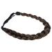 TOECWEGR Braid Headband 3 Strands Synthetic Hair Classic Wig Hair Hoop - Chunky Elastic Hairpiece for Ladies - Buy Online on GoSupps.com