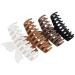 ACO-UINT 4 Pack Large Hair Clips for Women Non Slip Butterfly Hair Claw Clips for Thick Hair Strong Clips for Hair Jumbo Hair Claw Clips Banana Clips Hair Styling Accessories for Women