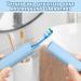 VKAiy Portable Toothbrush Case - Set of 4 Travel Toothbrushes with Covers | High-Quality Ventilated Design for Family & Kids - Ideal for Travel - Buy Online on GoSupps.com