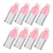 ERINGOGO 10 pi ces Petits Tubes Transparents pour Gloss Bouteilles Vides L g res et Portables pour Cosm tiques Rechargeables et Durables