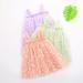 PythJooh Baby Girl Tulle Dress - Toddler Sleeveless Princess Butterfly Wings Tutu Dress | 18-24 Months, Daisy Pink - Buy Online on GoSupps.com
