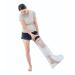 Waterproof Plaster Protection for Legs | Reusable Silicone Shower Cover for Bone - Ideal for Adults - Buy Online on GoSupps.com