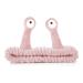 XIANZANDER Face Wash Headband Snail Spa Hair Bands Facial Makeup HeadBand Elastic Headband Creative Accessories for Women Girls Washing Face Beauty (Pink)