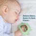 Set of 4 Woanger Baby Teething Toys in Blue, Dark Green, Yellow, and Maroon | Silicone Bear Hand Teethers for Babies over 3 Months | Anti-Dropping Wrist Mitten for Sucking Needs - Buy Online on GoSupps.com