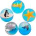 INTVN Flummi rubber ball noctilucent Glow in The Dark Space Star Space Party Favor Alien Party Flummi