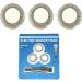 T tes De Rasage De Rechange SH71 Compatibles Avec Philips Compatibles Avec Norelco Rasoir S rie 7000 Et S rie 5000 De Forme Angulaire T tes De Rasage SH71/52 1set - Buy Online on GoSupps.com