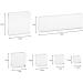 Suwimut 12-Piece Acrylic Stamp Blocks Set for Scrapbooking & Card Making | Clear Stamping Tools with Grid Lines - Assorted Sizes - Buy Online on GoSupps.com