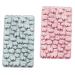 Zerodeko 2pcs Chocolate Silicone Mold Silicone Fondant Rubber Candy Molds Candy Gummy Molds Silicone Mold Making Kit Animal Candle Molds Soap Alpaca-Shape Mold Cake Mold Silica Gel Lollipop 23.2X12.9X1.1CM Random Color