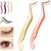 Rose Gold Hair Removal & False Eyelash Tweezers - Precision Curling & Lengthening Tool | Cosmetic Forceps - Buy Online on GoSupps.com