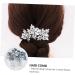 MAGICLULU 1 PC Comb Wedding Dress Headdress Crystal Hairpin Crystal Hair Decor Hair Supply Bridal Headpiece Hair Barrettes Bohemia Hair Accessories Bride Decorate European and American Alloy - Buy Online on GoSupps.com