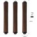 3PCS Heatless Hair Curlers for Long & Medium Hair - Overnight Curls Roller for Big Waves - Soft Velvet Flexi Rods (Brown) - Buy Online on GoSupps.com