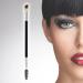 Duo Eyebrow Brush Set - Angled Brush, Spoolie Brush, Eyelash Comb - 20 Pack - Buy Online on GoSupps.com