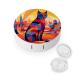 Contact Lens Case Drawing Animals Portable Travel Contact Lens Box Contact Lens Storage Box