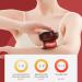 Electric Cupping Massage Device - Intelligent 12 Gear Guasha for Neck Shoulder & Back Relief - Air Leaf Red - Buy Online on GoSupps.com
