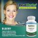 Real Herbs Bilberry Extract 1500mg - 4:1 Extract for Vision, Circulation, Cardio Health - 100 Vegetarian Capsules - Buy Online on GoSupps.com