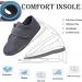 Diabetic Shoes for Edema & Plantar Fasciitis | Comfortable Elderly Footwear for Men - Size 7.5 - Buy Online on GoSupps.com