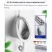 L-ROM 304 Stainless Steel Automatic Induction Urinal Wall-Mounted Public Toilet Urinal Contact-Free Toilet Urinal with Flush Valve Flushing Men's Urinal Suitable for Ba - Buy Online on GoSupps.com