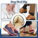 Skyfoot Heel Grips - Liner Cushions for Loose Shoes Prevent Blisters & Slipping Heel Pads Inserts - Black - Buy Online on GoSupps.com