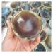 Natural Sphere Folk Crafts Gemstone Natural Carved Crystal Singing Bowl 65mm-75mm for Decoration for Home Decoration for Decoration Gift Decoration feng Shui.