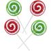 Christmas Lollipop Santa  Tree  Swirl  Candy Canes  and Sweet Ball Assortment  Mixed Fruit Flavor  Individually Wrapped (Half-Pound  Christmas Lollipops Assortment #2) 8 Ounce (Pack of 1) Christmas Lollipops Assortment #2 - Buy Online on GoSupps.com