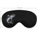 Ocean Blue Fish Spanish Mackerel Wahoo Soft Sleep Mask | Adjustable Eye Mask for Light Blocking - Ideal for Men & Women - Buy Online on GoSupps.com