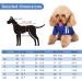 Cozy Dog Sweater for Small Dogs & Puppies - Cute Cotton Hoodies in Dark Blue & Red - Buy Online on GoSupps.com
