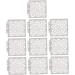 TEHAUX 20 Pcs Drawing Templates Drawing Stencils Painting Templates S88 Lace Ruler Spray - Buy Online on GoSupps.com