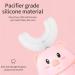 SUOHUI Kid's Electric U-Shaped Toothbrush 3 Clean Modes IPX7 Waterproof Silicone Automatic Toothbrush for Kids 2-8 - Pink Pig - Buy Online on GoSupps.com