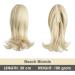 Beach Blonde Curly Ponytail Extension - 12 Inch Synthetic Hairpiece for Women - Buy Online on GoSupps.com