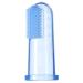 Baby Finger Toothbrush with Case | Silicone Gum Massager Teether for Babies 3 Months+ | Blue - Buy Online on GoSupps.com