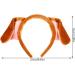 TOVINANNA 1pc Puppy Headband Girls Dresses Clothing Keychain Accessories Hijab Golden Puppy Ears Dog Ear Hair Hoop Cloth Headdress Cosplay Hairband Cartoon Hair Hoop Pointy Fabric Ear Cuffs One Size Yellow - Buy Online on GoSupps.com
