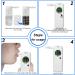 High-Accuracy Professional Breathalyzer Alcohol Tester with 10 Mouthpieces - LCD Digital Display for Personal & Professional Use (White) - Buy Online on GoSupps.com