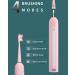 CRKIOB Ultrasonic Electric Toothbrush for Adults - Rechargeable with 180 Days Battery Life - Pink | 2 Brush Heads & Holder Included - Buy Online on GoSupps.com