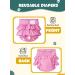 Peton Reusable Dog Diapers - 3 Hygienic Washable Diapers for Bitches | Adjustable Fit & 3 Boost Pads for Periods & Incontinence | Black & Gray (Medium) - Buy Online on GoSupps.com