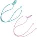 Buy Flexible BTE Hearing Aid Clip for Kids | Pink & Green Protection Rope | Durable Outdoor Accessories - International Shipping Available - Buy Online on GoSupps.com