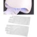 UV-Resistant Nail Art Hardening Lamp Glove | Manicure Protection for Skin Aging | Ideal for Canoeing & Driving (White) - Buy Online on GoSupps.com