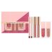 Women's Lip Gloss Set | Long-Lasting Tinted Lip Gloss Set for Women | 6-Piece Lip Pencil Kit for Girls for Everyday Use Travel Teen Birthday Parties