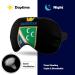 Sandzak Flag Crown Sleep Mask Eye Cover for Sleeping Blindfold with Adjustable Strap Blocks Light Night Travel Nap for Men Women - Buy Online on GoSupps.com