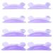 lyanny Lash Lift Rods - 4 Pairs Silicone Bear Style Eyelash Perming Pads - Reusable Soft Lash Lift Rods Silicone Lash Curler Pad in 4 Sizes for Different Length Eyelashes Lifting