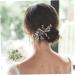 DOITOOL Bride Headpieces for Wedding Bridal Accessories Wedding Hair Clip Wedding Bridesmaid Goody Hair Clips for Women Decorative Hair Clips for Women Tiara Women's Comb Pearl - Buy Online on GoSupps.com