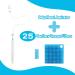 Baby Nasal Aspirator - Gentle Infant Nose Sucker for Newborns with 24 Filters - Fast, Reusable Mucus Aspirator and Nose Cleaner - Buy Online on GoSupps.com