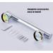 Grab Rail Bathroom Handrail For Showers And Walls Grab Bar Chrome Safety Support Disabled Handrail Bathroom Handle - Buy Online on GoSupps.com