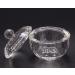 Morechioce Glass Dappen Dish with Lid - 2 Piece Nail Art Accessory Set - Transparent Crystal Cups for Dipping - Buy Online on GoSupps.com