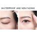 Eyebrow Pencil with 4 Fork Tip Eyebrow Contouring Pen Brow Pencils for Women Makeup Eyebrow Pen Pencil (Brown) - Buy Online on GoSupps.com