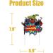 Superhero Cake Topper | Birthday Cupcake Decorations for Super Hero Fans - Buy Online on GoSupps.com